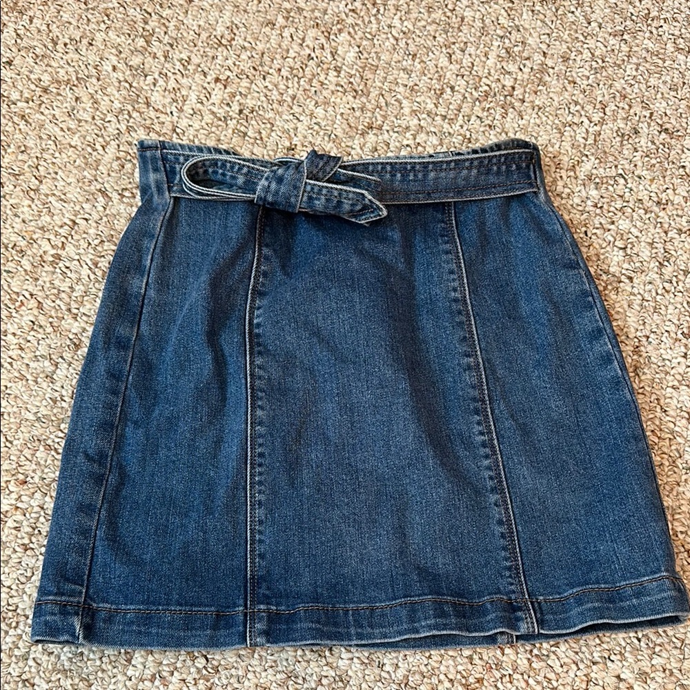 Pacsun Denim Blue Women's Skirt